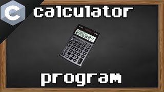 C calculator program 🖩 [upl. by Tabina482]