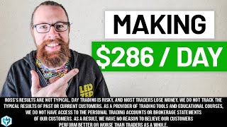 How Im Making 286Day Day Trading with 1000 [upl. by Akinod]