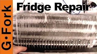 Refrigerator Repair  Freezer Coils Frozen  Refrigerator Is Warm  GardenFork [upl. by Pacien]