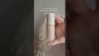 Trying the lightest shade of the Morphe Lightform Foundation  Is it pale girl friendly shorts [upl. by Portugal]