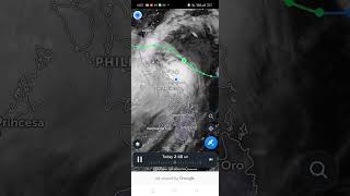 Location and Latest Updates TS Kristine [upl. by Haidedej]