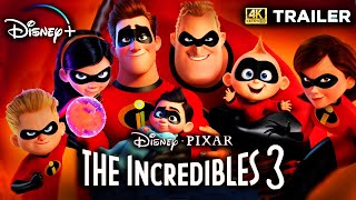 INCREDIBLES 3 2024  Trailer  Disney Pixar Animated Concept FULL HD [upl. by Olsson]