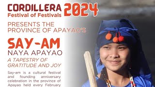 CORDILLERA FESTIVAL OF FESTIVALS 2024SAYAM NAYA APAYAOAPAYAO [upl. by Elmina]