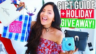 HOLIDAY GIVEAWAY  Gift Ideas  Gift Guide For Christmas 2016 Gifts for Teens amp Affordable Gifts [upl. by Neomah]