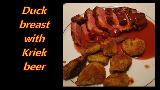 duck breast kriek beer [upl. by Hatch]