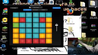 tutorial descarga beatpad launchpad virtual [upl. by Merell]