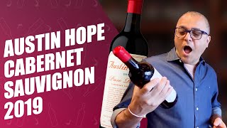 Austin Hope Cabernet Sauvignon 2019  Is it worth the hype  Wine Review [upl. by Allekram170]