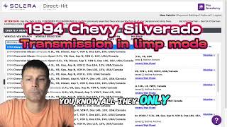 1994 Chevy Silverado transmission in limp mode transmission limpmode [upl. by Wallach]