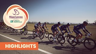 MilanoSanremo 2023  Highlights [upl. by Sixele713]