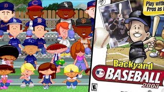 BACKYARD BASEBALL 2003  THE BEST GAME YET [upl. by Lenor630]