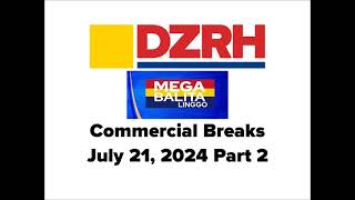 Mega Balita Linggo Commercial Breaks July 21 2024 Part 2 [upl. by Coyle]