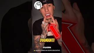 DENTI CON I DIAMANTI  TUTTI I RAPPER SE NE PENTIRANNO 😱 curiosità [upl. by Gladdie739]