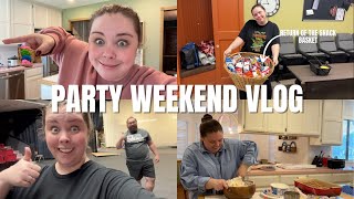 PARTY weekend vlog  Party prep tap dancing at the theatre House of the Dragon Olympics amp more [upl. by Drwde]