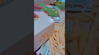 food foodie mcdonalds burgerking burger comparison fries shorts [upl. by Hacissej394]