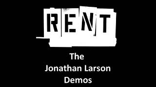 Jonathan Larson  Ill Cover You RENT Demo [upl. by Shifra]