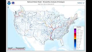 National Water Model Streamflow Analysis  December 2023 [upl. by Weisler]