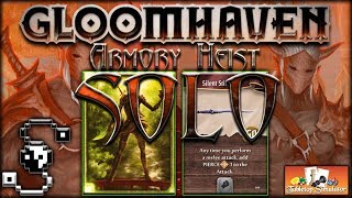 Armory Heist Scoundrel Solo Scenario  Gloomhaven  Tabletop Simulator [upl. by Dukey]