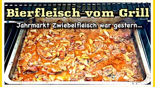 Bierfleisch besser als das Jahrmarkt Zwiebelfleisch Partyrezept [upl. by Favien]