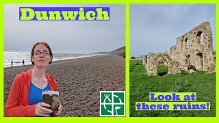 Dunwich  Suffolk has only 1 grave left  We find lots of Geocaches on this Ramble [upl. by Leirvag736]