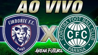 CIANORTE x CORITIBA AO VIVO Quartas de Final do Campeonato Paranaense  Narração [upl. by Leelahk588]