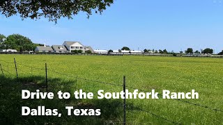 Driving from Dallas to Southfork Ranch [upl. by Uaeb]