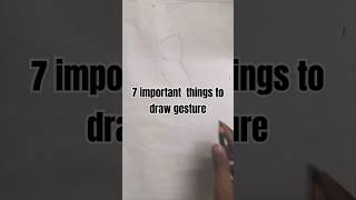 7 EASIEST Ways To Practice Gesture Drawing gesturedrawing figuredrawing arttutorial shortvideo [upl. by Primo]