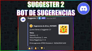 Suggester 2 Bot De Sugerencias [upl. by Trebleda]