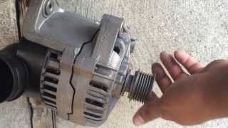 Before And After Alternator Rebuilt BMW 5 Series 3 Series E90 E39 528I 328I M5 M3 [upl. by Reich]