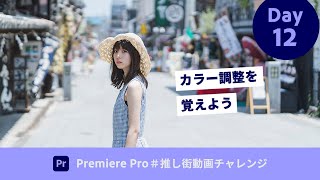 【初心者向け集中講座】Day 12：813 カラー調整を覚えよう－アドビ公式  Premiere Pro － アドビ公式 [upl. by Palmira993]