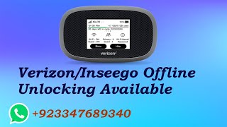 Inseego Verizon 8000 offline Unlocking Available100  Working [upl. by Pontius]