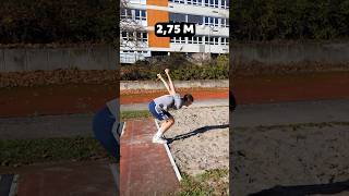 Wir WEIT kann ich aus dem STAND springen🚀 challenge backflip parkour [upl. by Roots]