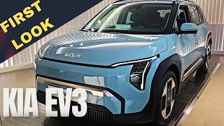 NEW Kia EV3 2025  First look walk around [upl. by Koehler]