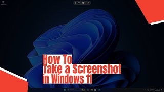 How To Take a Screenshot in Windows 11 [upl. by Buna]