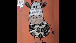 Newspaper craft ideas for school students and teachers artandcraft diy papercraft trending [upl. by Alitha164]