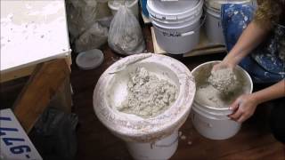 Recycling Clay by Hand in My Home Studio [upl. by Dallon]