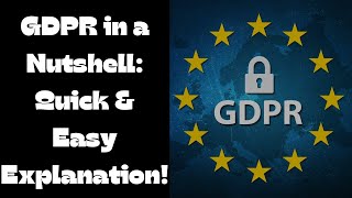 Easy GDPR Guide What It Is amp Why It Matters Simply Explained [upl. by Htieh]