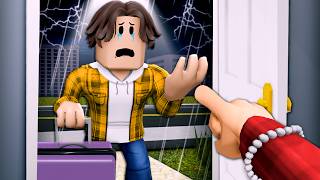 MEAN Mom KICKED OUT Her ONLY Son A Roblox Movie [upl. by Aikas]