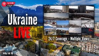 Ukraine Live Realtime HD Camera Feeds from Ukraine [upl. by Towers]