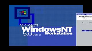 Windows NT 50 Beta 1902  Installation and Overview [upl. by Eemaj584]