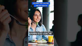 Intermittent fasting and gut health healthylifestyle diet circadianrhythms guthealth fasting [upl. by Jordanna]