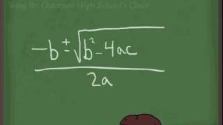 Quadratic Formula Pop Goes the Weasel [upl. by Adnilab619]