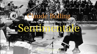 SentimentaleClaude Bollling  Flute youjin KO [upl. by Milstone]