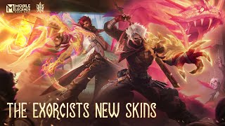 New Skins  Exorcist Granger amp Exorcist Hayabusa Ingame Visual Effects  Mobile Legends Bang Bang [upl. by Yesnyl907]