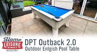 DPT Outback 20 Outdoor English Pool Table [upl. by Venditti]