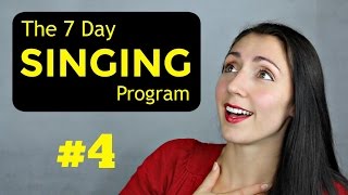 VOCAL STRENGTH Day 4  Weekly SINGING EXERCISE Program [upl. by Haliek]