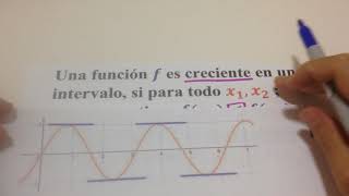 Funcion Creciente y Decreciente  Matemática Básica [upl. by Tierza]