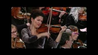 Alda Dizdari playing Elgars Violin Concerto with conductor Alexander Walker in Tirana Albania 33 [upl. by Frame]