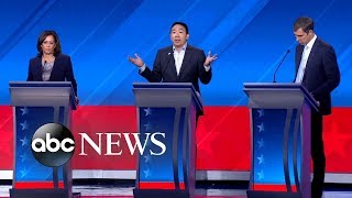 Democratic candidates debate Education  ABC News [upl. by Nowyt]