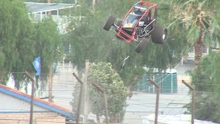 Austin Williams Flips Out of the Racetrack  June 11 2016 [upl. by Kylen62]