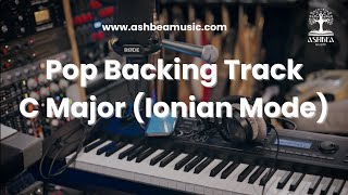 Pop backing track in C major C Ionian  Jam tracks for improvisation [upl. by Aluk]